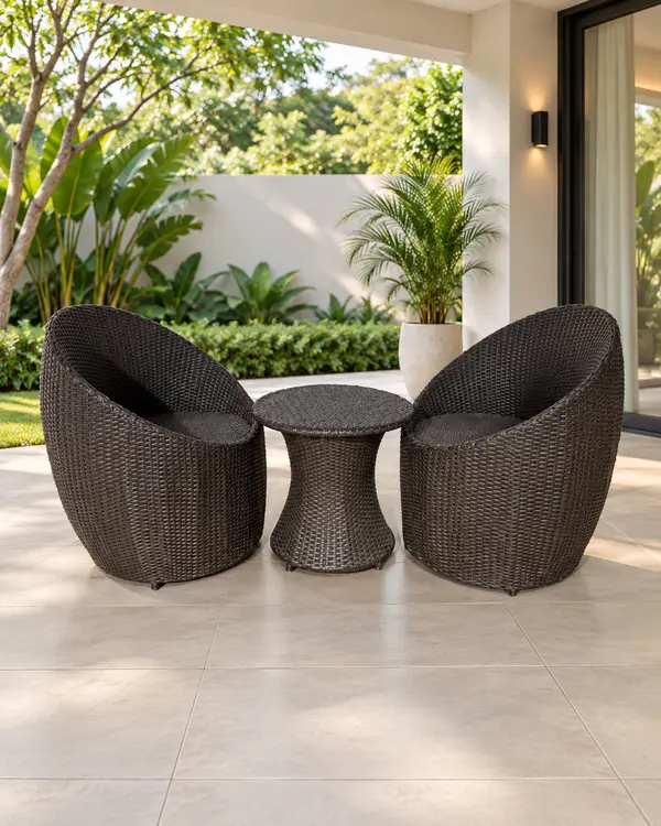 Acrylic Bubble Outdoor Lounge Chair — image 1