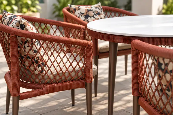 Terracotta Rope Outdoor Coffee Set — image 3